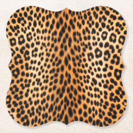 Posavasos De Papel Wild Leopard Energy – Bold Animal Print Fashion