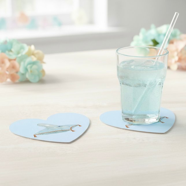 Posavasos De Papel Zapatilla de Cristal (Subido por el creador)