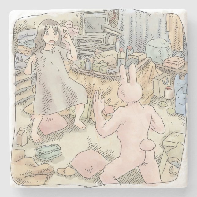 POSAVASOS DE PIEDRA さなしごじ (Anverso)