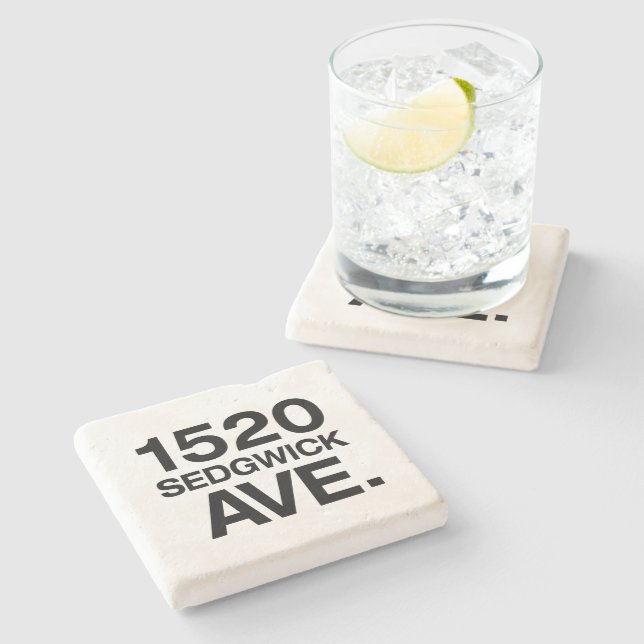 POSAVASOS DE PIEDRA 1520 SEDGWICK AVE. (Lateral)