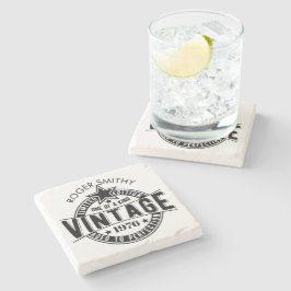 Posavasos De Piedra 1976 50th Birthday Vintage Aged to perfection