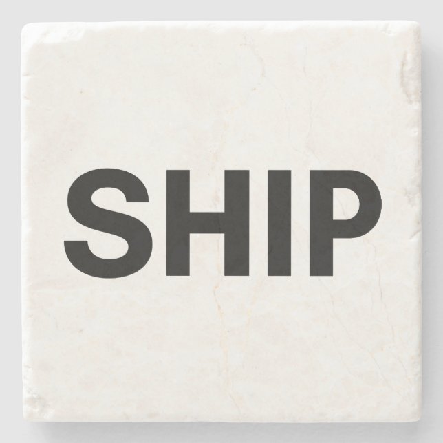 Posavasos De Piedra 4.º nave (Anverso)