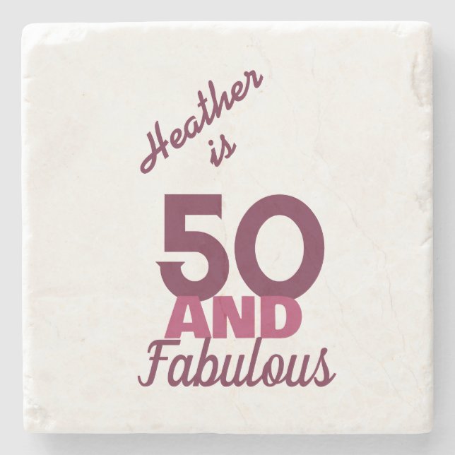 Posavasos De Piedra 50 y la fabulosa montaña de piedra (Anverso)