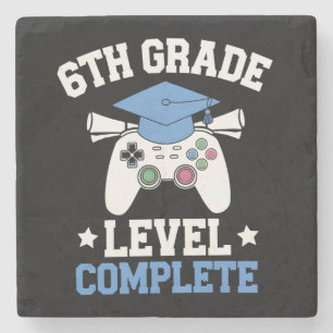 Posavasos De Piedra 6.º Graduación de juegos completos de nivel 6