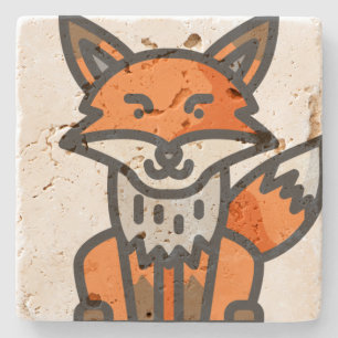 Posavasos De Piedra 6.º zorra