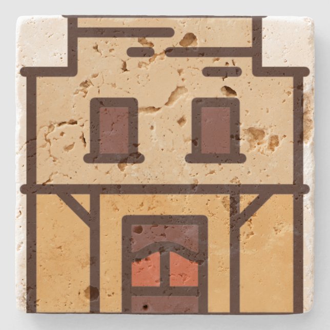 Posavasos De Piedra 7.º casa (Anverso)