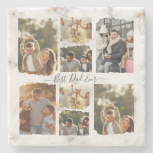 Posavasos De Piedra 8 Ocho fotos Moderna Elegante Amor De Familia Coll