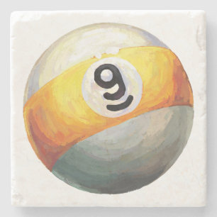 Posavasos De Piedra 9.ª bola