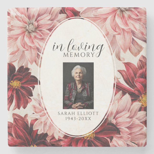 Posavasos De Piedra a loved one loving memory  (Anverso)