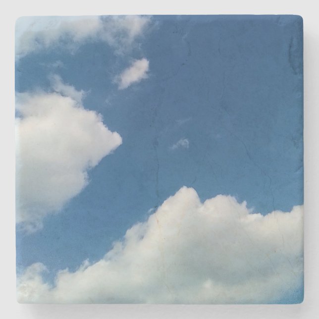 Posavasos De Piedra A softness to the clouds (Anverso)