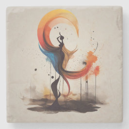 Posavasos De Piedra abierto al corazón