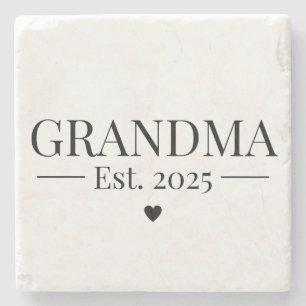 Posavasos De Piedra Abuela Establecida 2025