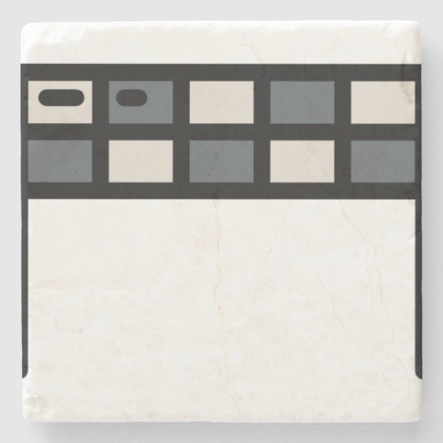 Posavasos De Piedra Acabado (Anverso)