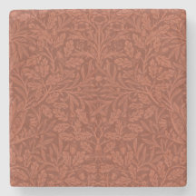 Acorns y hojas de roble (por William Morris)