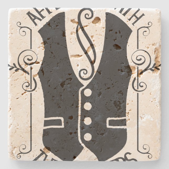 Posavasos De Piedra Afiliado A Los Aficionados (Anverso)