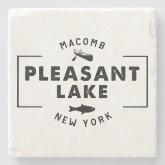 Posavasos De Piedra Agradables montañas de lagos en piedra