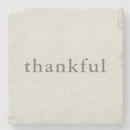 Posavasos De Piedra Agradecimiento