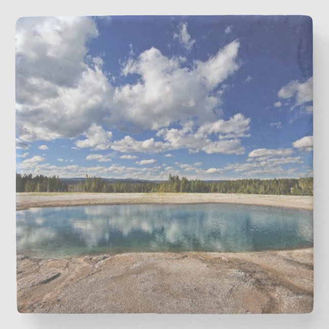 Posavasos De Piedra Aguas termales (Anverso)