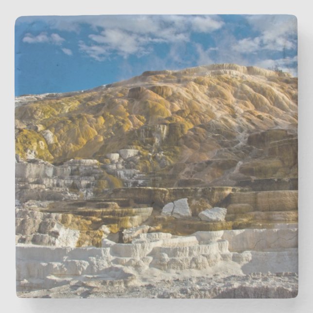 Posavasos De Piedra Aguas termales gigantescas (Anverso)