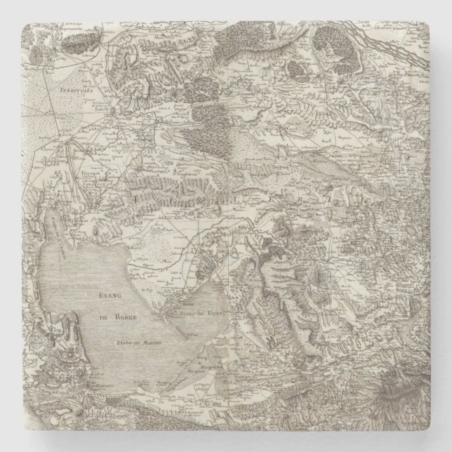 Posavasos De Piedra Aix (Anverso)