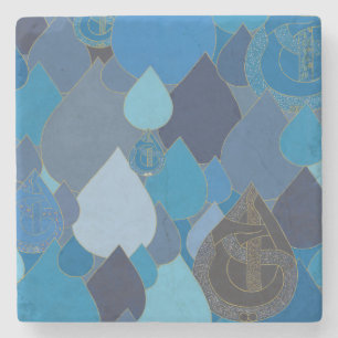 Posavasos De Piedra Al Hayy - Pascua De Piedra De Mármol