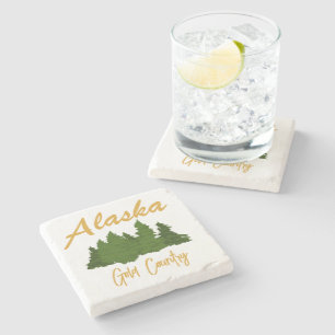 Posavasos De Piedra Alaska Gold Country