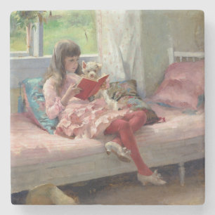Posavasos De Piedra Albert Edelfelt - Buenos amigos