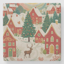 Posavasos De Piedra Aldea de los navidades