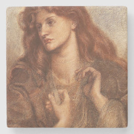 Posavasos De Piedra Alexa Wilding (Joven Elegante Con Pelo Rojo)