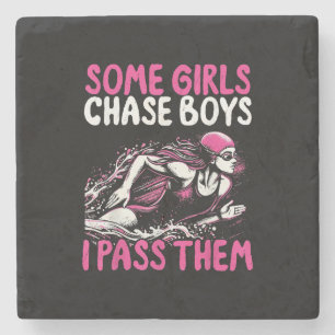 Posavasos De Piedra Algunas Chicas Chasan a los Chicos que Paso - Nata