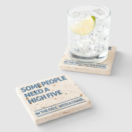 Posavasos De Piedra Algunas personas necesitan cinco