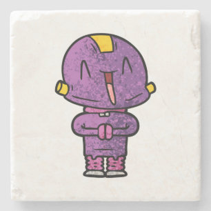Posavasos De Piedra alienígena púrpura