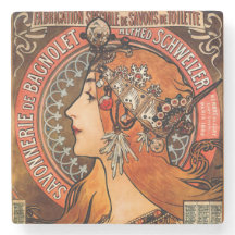 Alphone Mucha Hermosa Señora de Art Nouveau