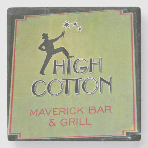 Posavasos De Piedra Alto restaurante Charleston, práctico de costa de