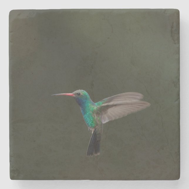 Posavasos De Piedra Alumnaina de gran tamaño en vuelo (Anverso)