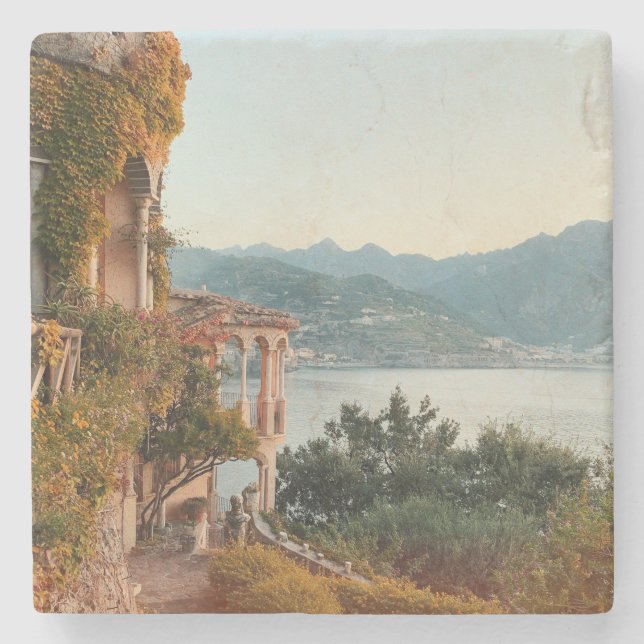 Posavasos De Piedra Amalfi Holiday Stone Coaster (Anverso)