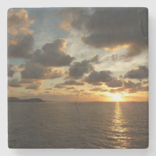 Posavasos De Piedra Amanecer en St. Thomas I Islas Vírgenes Estadounid
