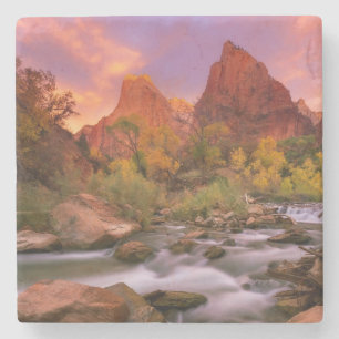 Posavasos De Piedra Amanecer magnífico