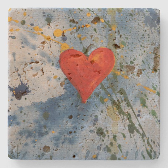 Posavasos De Piedra Amar (Anverso)
