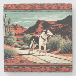 Posavasos De Piedra Amar a los perros