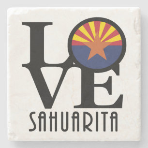 Posavasos De Piedra AMAR A Sahuarita