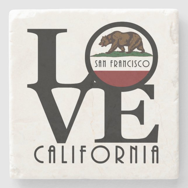 Posavasos De Piedra AMAR San Francisco (Anverso)