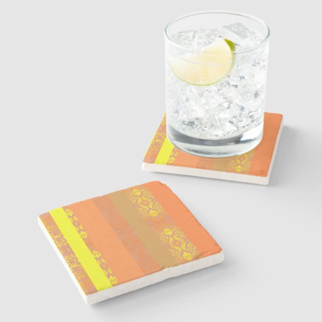 Posavasos De Piedra Amber Royale (Lateral)