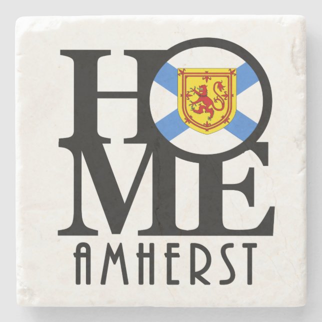 Posavasos De Piedra Amherst HOME (Anverso)