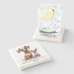 Posavasos De Piedra Amigos - Animales