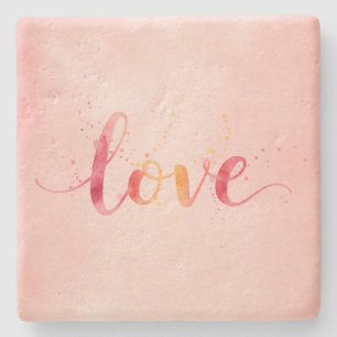 Posavasos De Piedra Amor