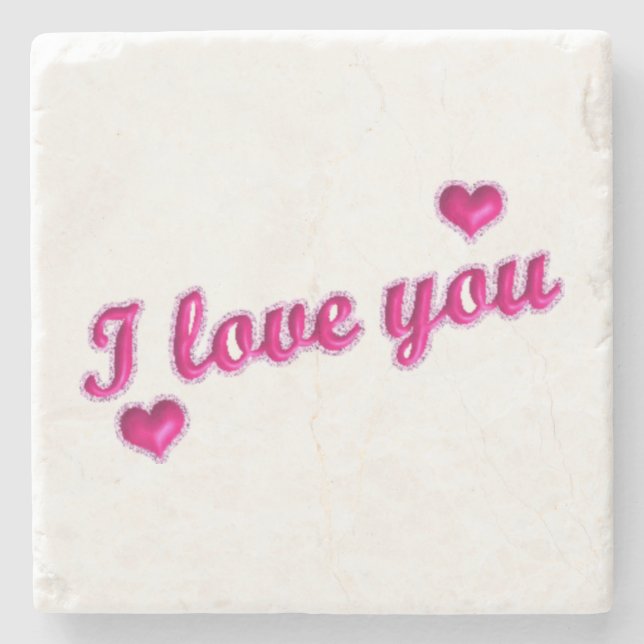 Posavasos De Piedra Amor (Anverso)