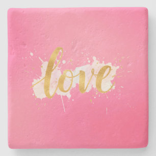 Posavasos De Piedra Amor