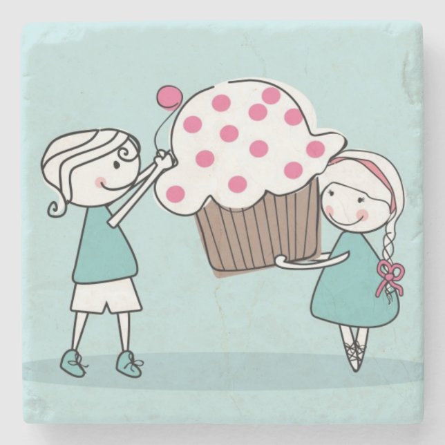 Posavasos De Piedra Amor de la magdalena (Anverso)