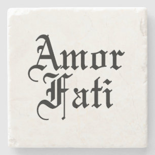 Posavasos De Piedra Amor Fati - Amor Al Destino
